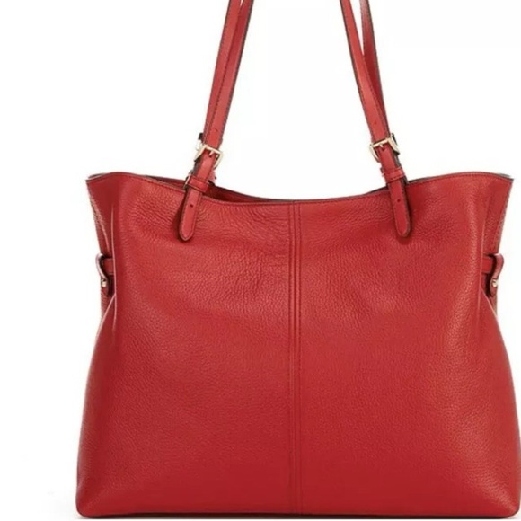 AUTHENTIC Michael Kors “Lenox” Large Pebble Leather Tote, NWOT - Picture 14 of 15